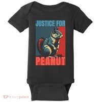Justice For Peanut The Squirrel Peanut Squirrel Baby Bodysuit thumb 0