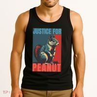 Justice For Peanut The Squirrel Peanut Squirrel Tank Top thumb 3