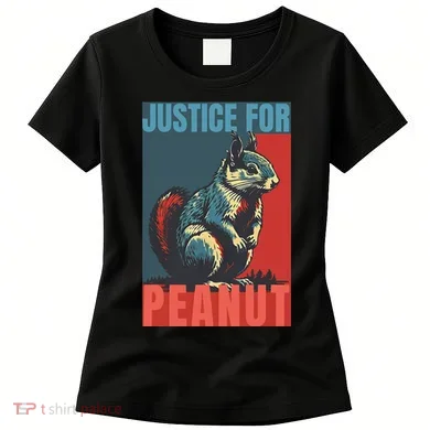 Justice For Peanut The Squirrel Peanut Squirrel Women's T-Shirt