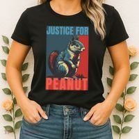 Justice For Peanut The Squirrel Peanut Squirrel Women's T-Shirt thumb 2
