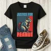 Justice For Peanut The Squirrel Peanut Squirrel Women's T-Shirt thumb 3