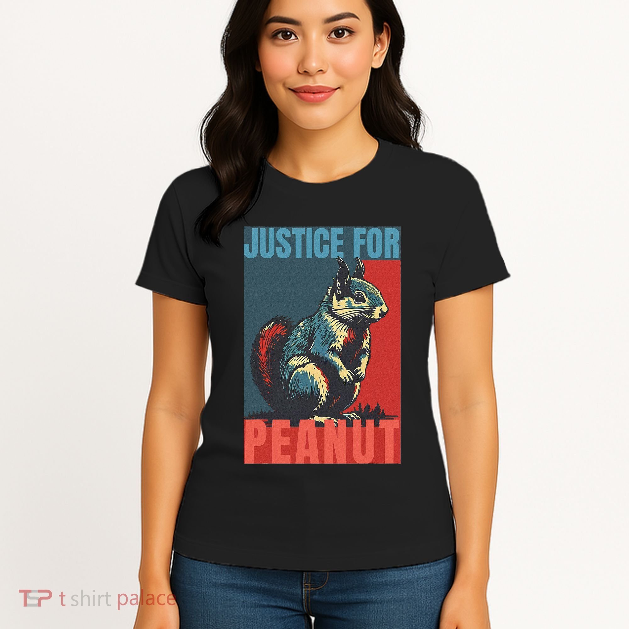 Justice For Peanut The Squirrel Peanut Squirrel Women's T-Shirt