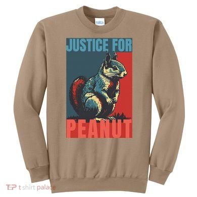 Justice For Peanut The Squirrel Peanut Squirrel Sweatshirt