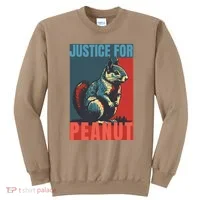 Justice For Peanut The Squirrel Peanut Squirrel Sweatshirt thumb 0