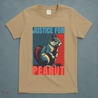 Justice For Peanut The Squirrel Peanut Squirrel T-Shirt thumb 5