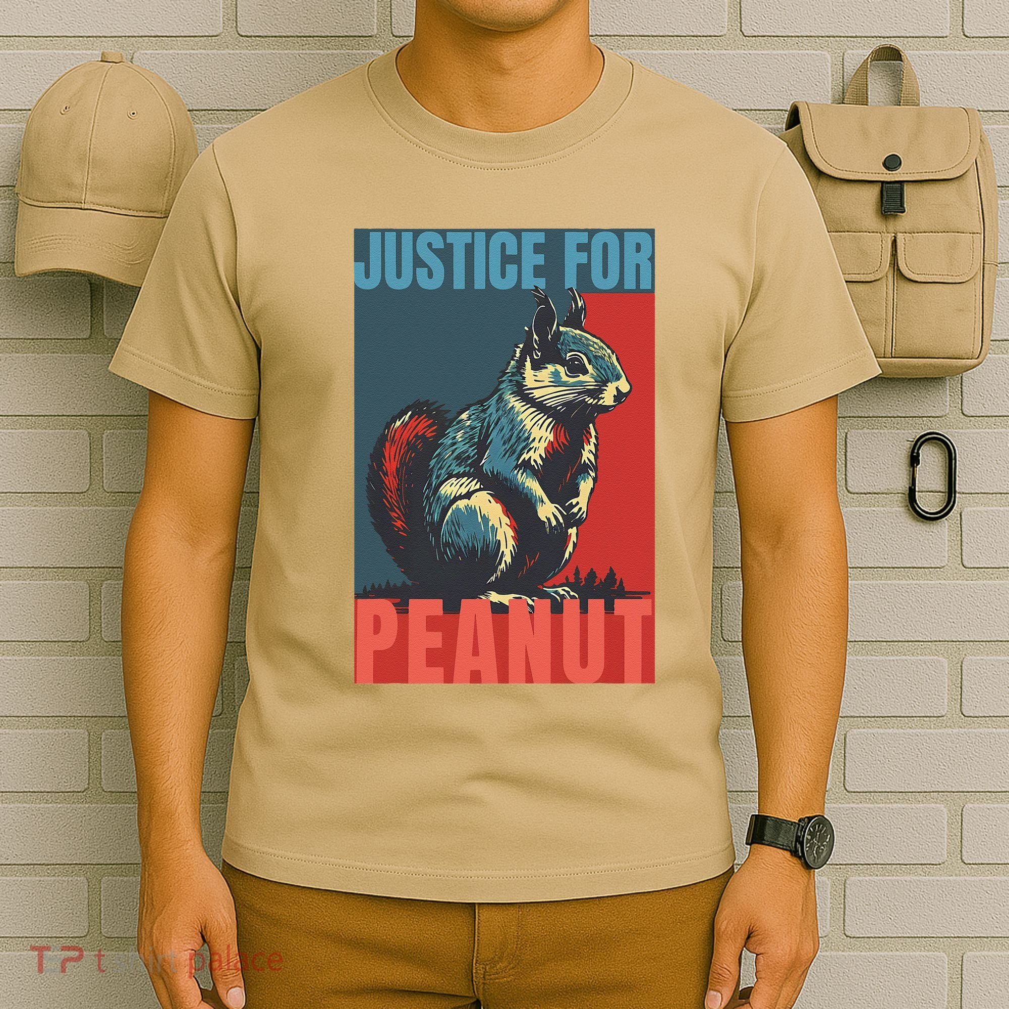 Justice For Peanut The Squirrel Peanut Squirrel T-Shirt