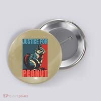 Justice For Peanut The Squirrel Peanut Squirrel Button thumb 0