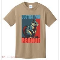 Justice For Peanut The Squirrel Peanut Squirrel Kids T-Shirt thumb 0