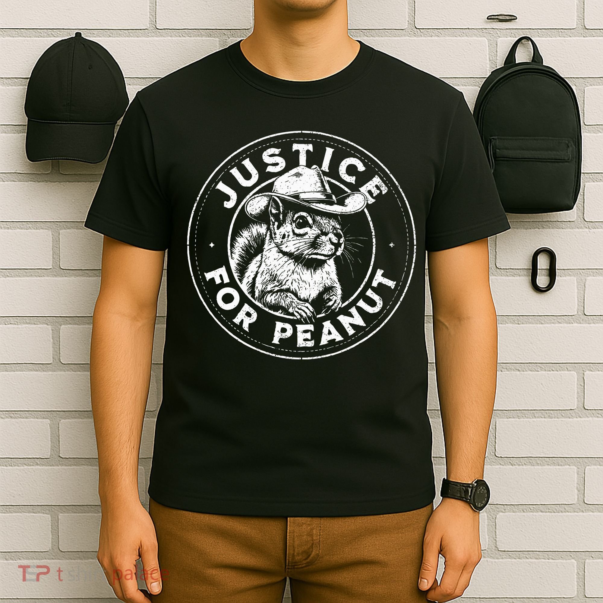 Justice For Peanut The Squirrel P’Nut Pnut Peanut Squirrel T-Shirt