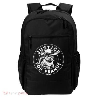 Justice For Peanut The Squirrel P’Nut Pnut Peanut Squirrel Backpack
