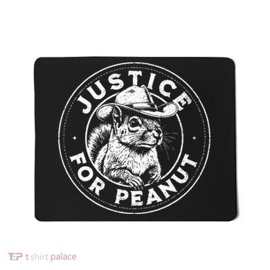 Justice For Peanut The Squirrel P’Nut Pnut Peanut Squirrel Mousepad
