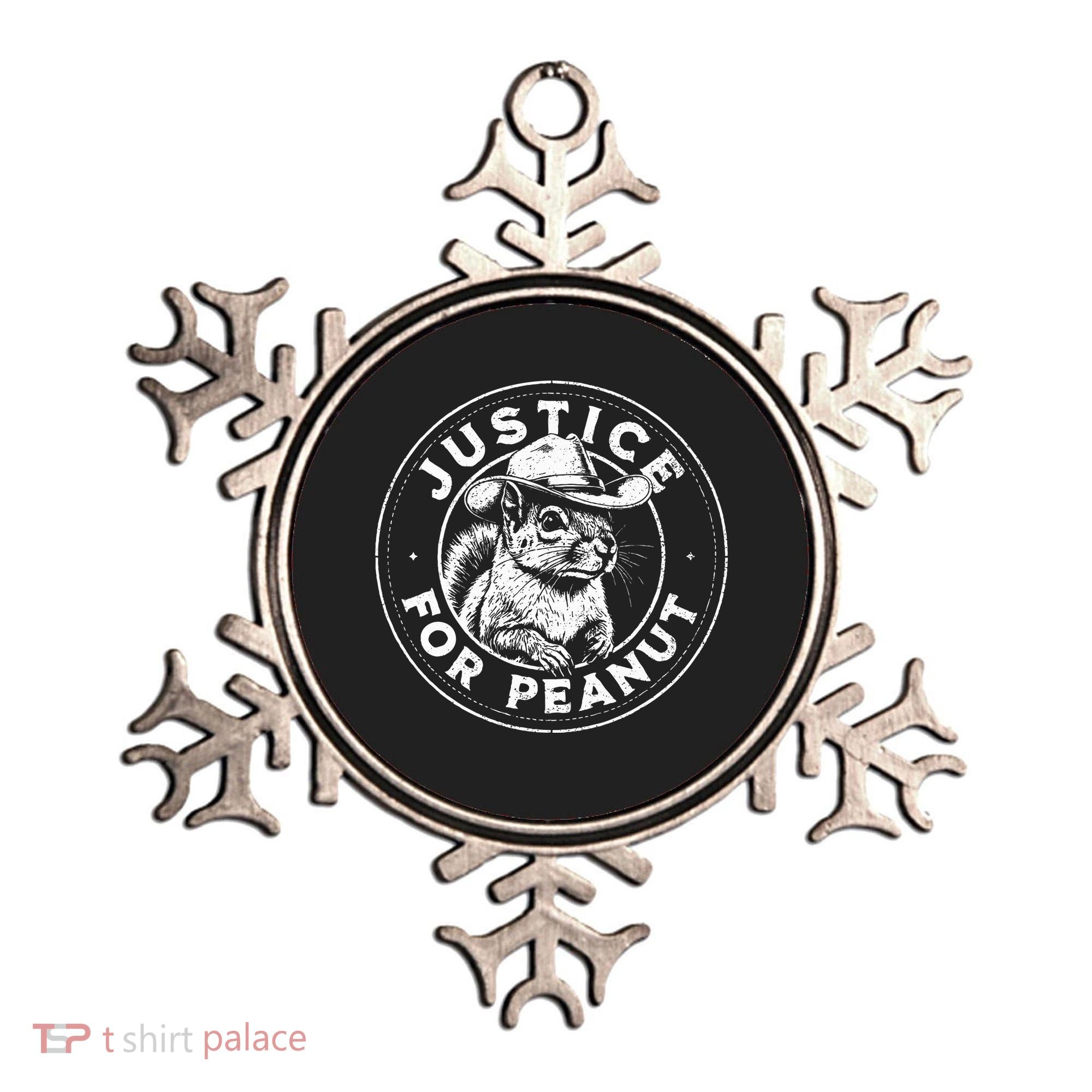 Justice For Peanut The Squirrel P’Nut Pnut Peanut Squirrel Ornament