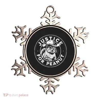 Justice For Peanut The Squirrel P’Nut Pnut Peanut Squirrel Ornament