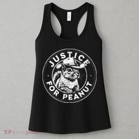 Justice For Peanut The Squirrel P’Nut Pnut Peanut Squirrel Women's Tank Top thumb 3