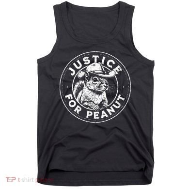 Justice For Peanut The Squirrel P’Nut Pnut Peanut Squirrel Tank Top