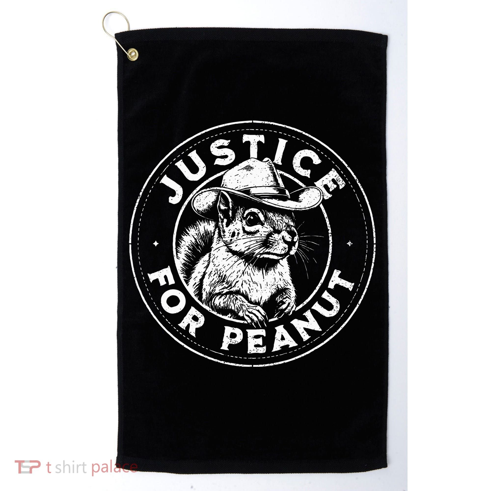 Justice For Peanut The Squirrel P’Nut Pnut Peanut Squirrel Golf Towel
