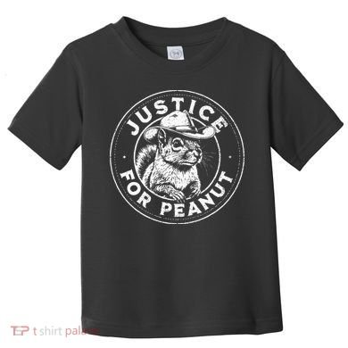 Justice For Peanut The Squirrel P’Nut Pnut Peanut Squirrel Toddler T-Shirt