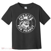 Justice For Peanut The Squirrel P’Nut Pnut Peanut Squirrel Toddler T-Shirt thumb 0
