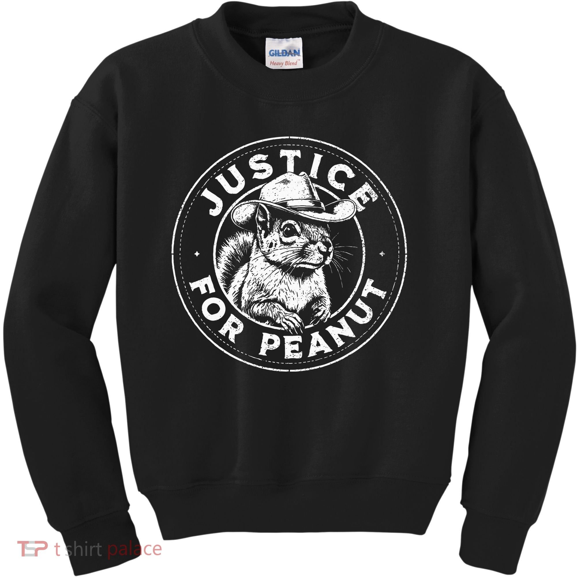 Justice For Peanut The Squirrel P’Nut Pnut Peanut Squirrel Kids Sweatshirt