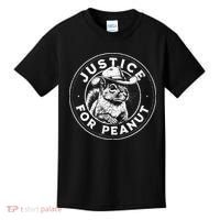 Justice For Peanut The Squirrel P’Nut Pnut Peanut Squirrel Kids T-Shirt thumb 0