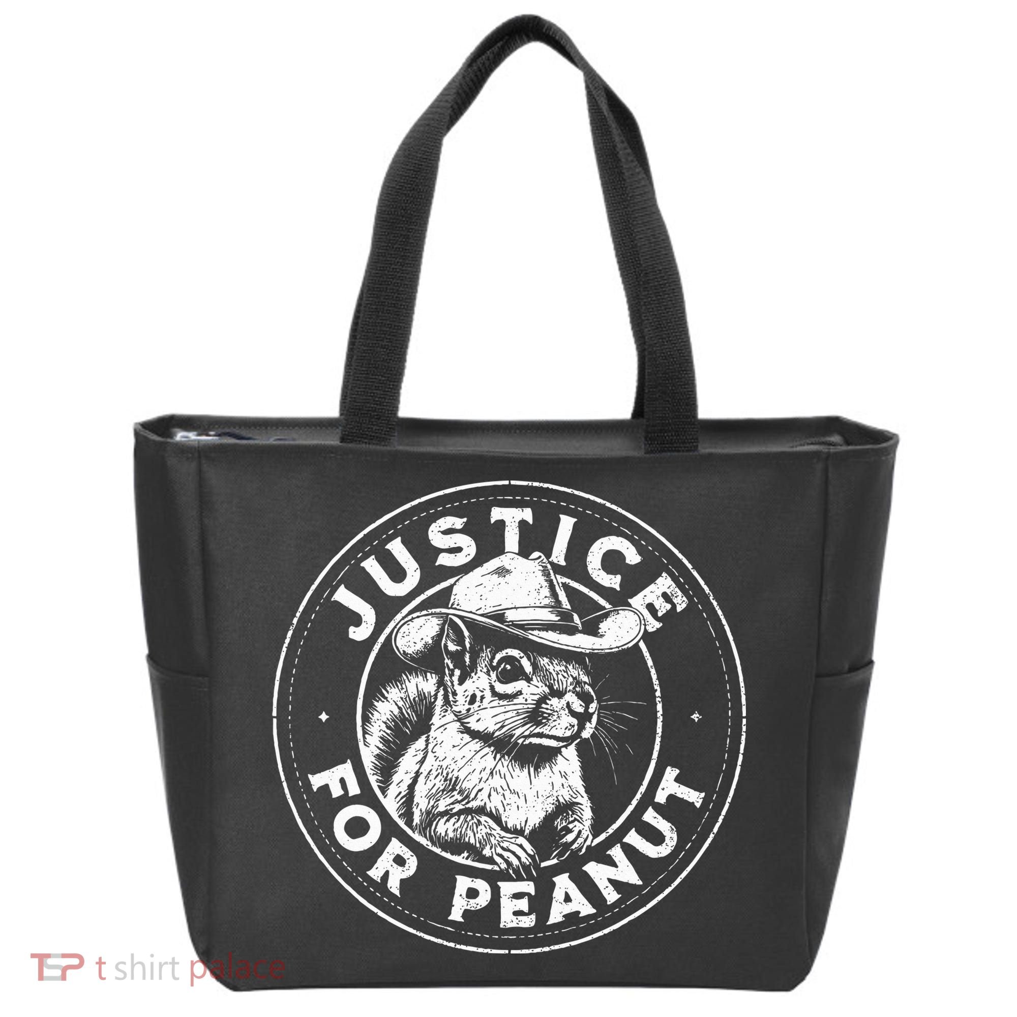 Justice For Peanut The Squirrel P’Nut Pnut Peanut Squirrel Tote Bag