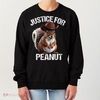 Justice For Peanut The Squirrel Peanut Squirre Women's Sweatshirt thumb 0