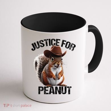 Justice For Peanut The Squirrel Peanut Squirre Coffee Mug back