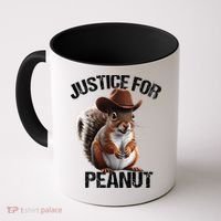Justice For Peanut The Squirrel Peanut Squirre Coffee Mug thumb 0