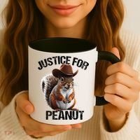 Justice For Peanut The Squirrel Peanut Squirre Coffee Mug thumb 3