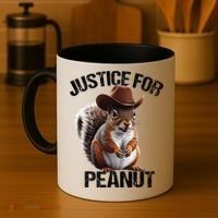 Justice For Peanut The Squirrel Peanut Squirre Coffee Mug thumb 4