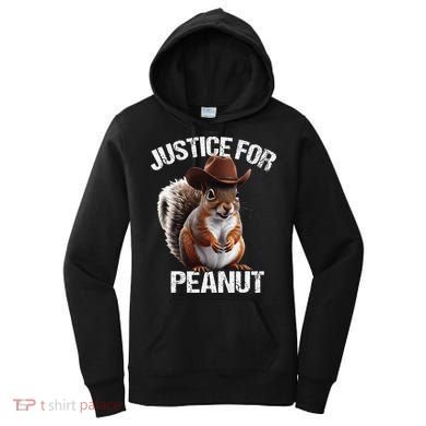 Justice For Peanut The Squirrel Peanut Squirre Women's Hoodie