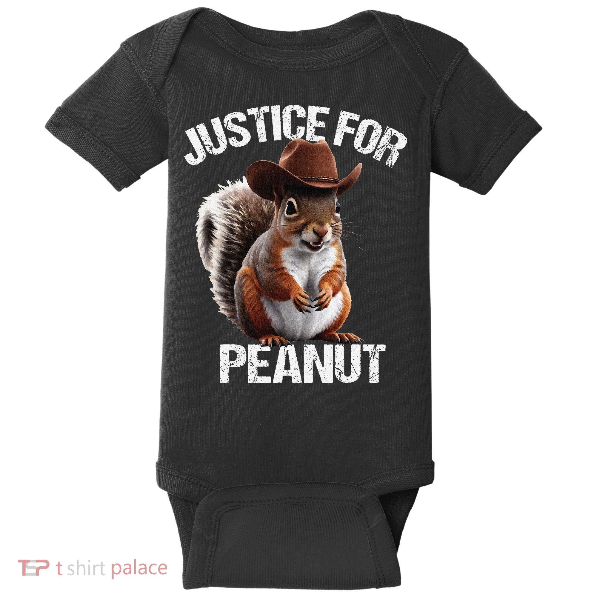 Justice For Peanut The Squirrel Peanut Squirre Baby Bodysuit