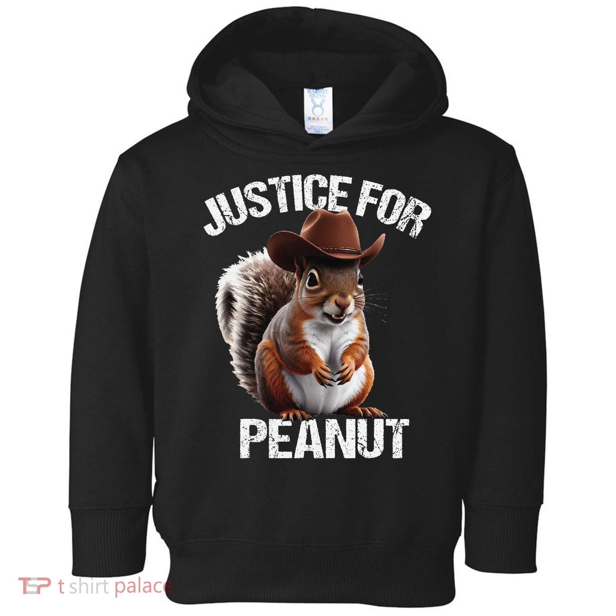 Justice For Peanut The Squirrel Peanut Squirre Toddler Hoodie