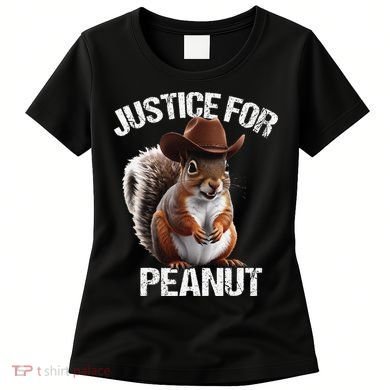 Justice For Peanut The Squirrel Peanut Squirre Women's T-Shirt