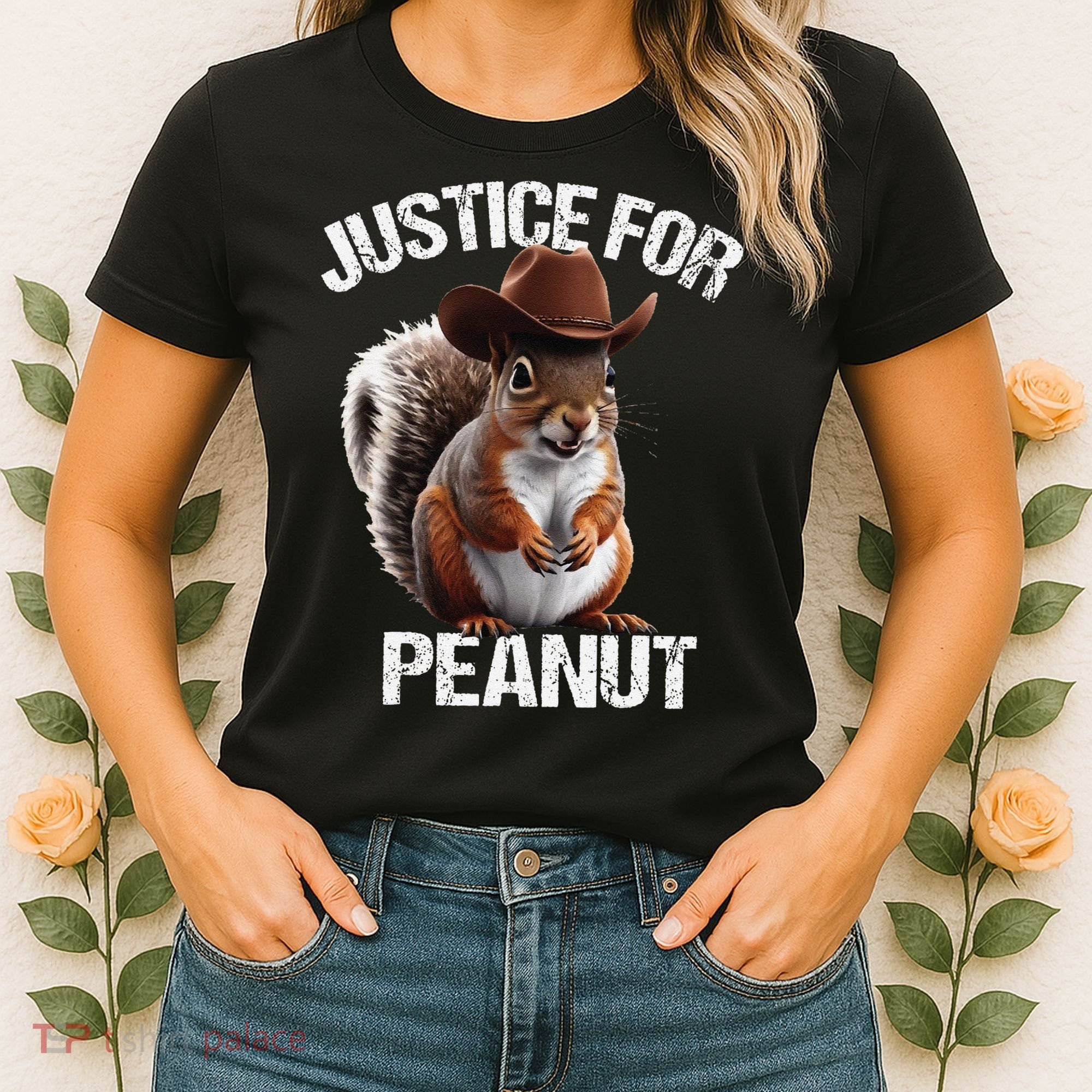 Justice For Peanut The Squirrel Peanut Squirre Women's T-Shirt