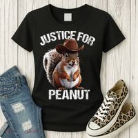 Justice For Peanut The Squirrel Peanut Squirre Women's T-Shirt thumb 3