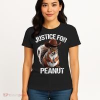 Justice For Peanut The Squirrel Peanut Squirre Women's T-Shirt thumb 4