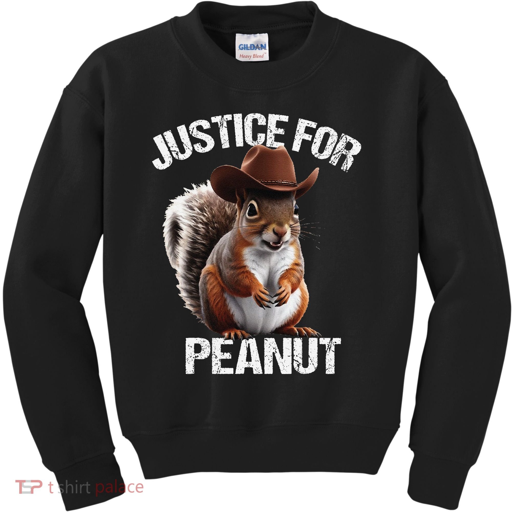 Justice For Peanut The Squirrel Peanut Squirre Kids Sweatshirt
