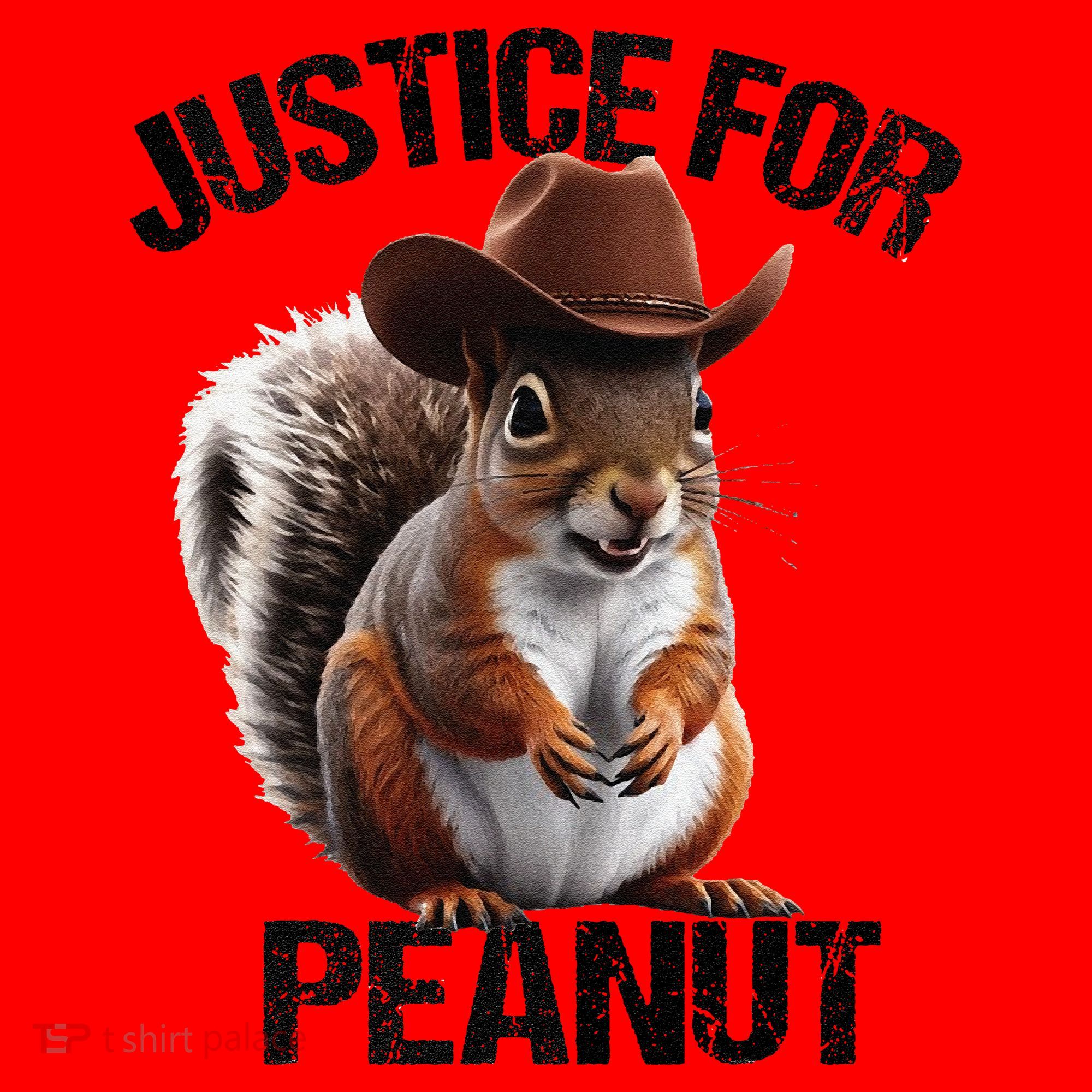 Justice For Peanut The Squirrel Peanut Squirre Santa Hat