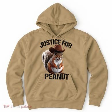 Justice For Peanut The Squirrel Peanut Squirre Hoodie