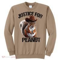 Justice For Peanut The Squirrel Peanut Squirre Sweatshirt thumb 0