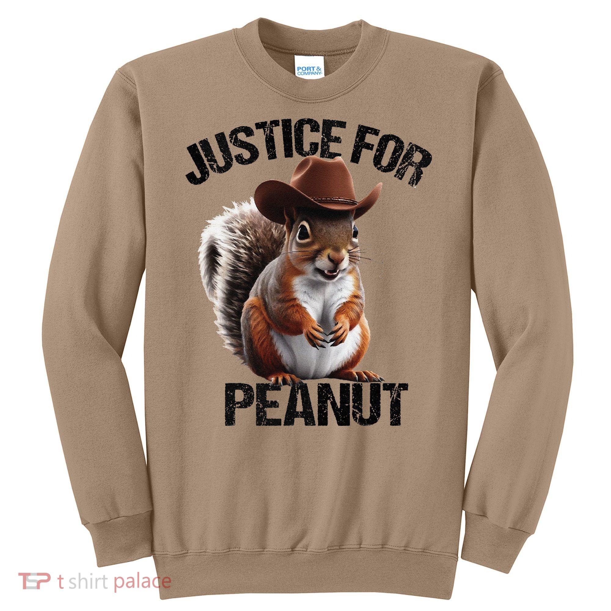 Justice For Peanut The Squirrel Peanut Squirre Sweatshirt