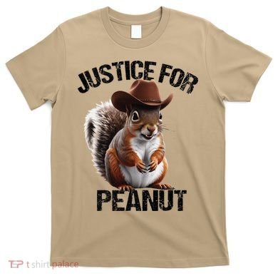 Justice For Peanut The Squirrel Peanut Squirre T-Shirt