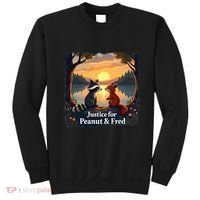 Justice For Peanut And Fred Peanut Squirrel Fred Raccoon Sweatshirt thumb 0