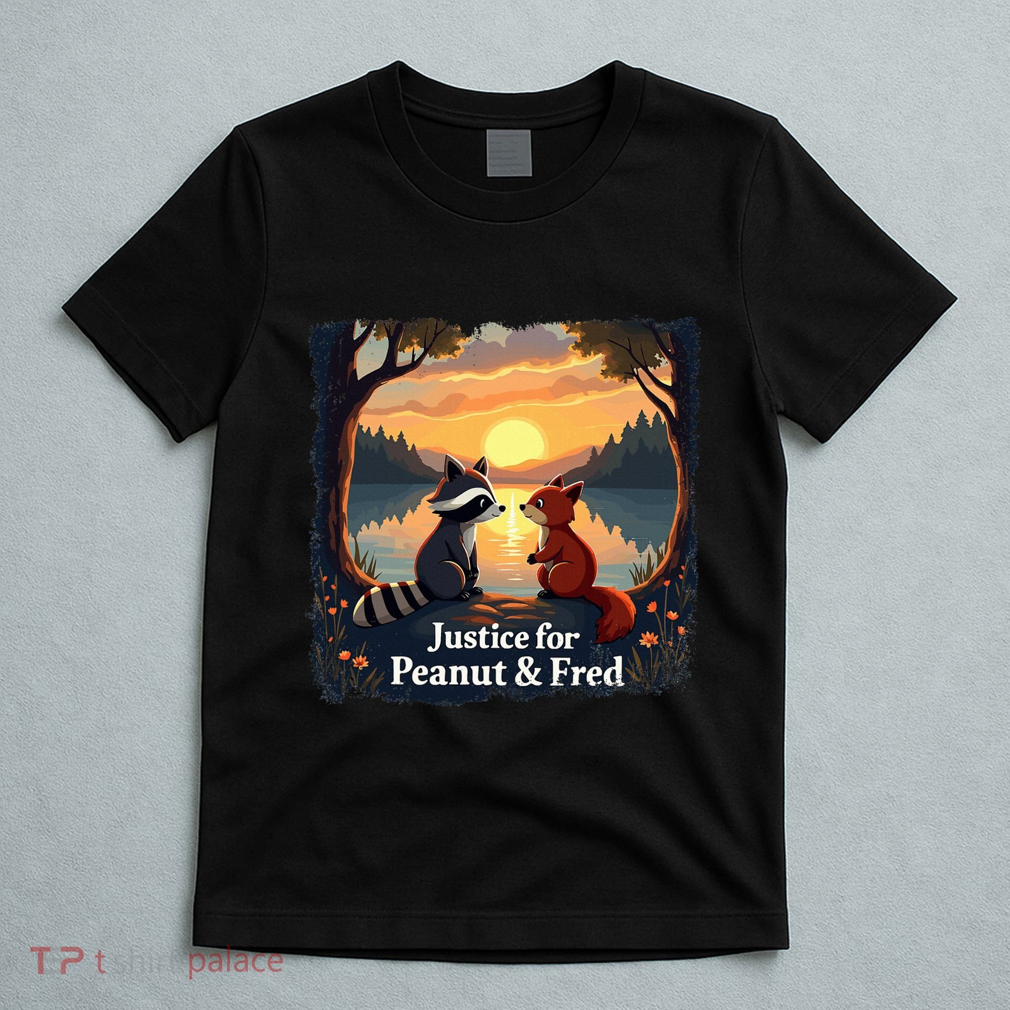 Justice For Peanut And Fred Peanut Squirrel Fred Raccoon T-Shirt