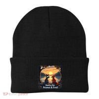 Justice For Peanut And Fred Peanut Squirrel Fred Raccoon Beanie thumb 0