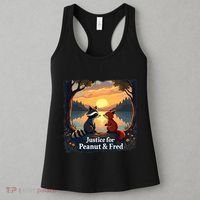Justice For Peanut And Fred Peanut Squirrel Fred Raccoon Women's Tank Top thumb 3