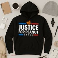 Justice For Peanut The Squirrel Hoodie thumb 3