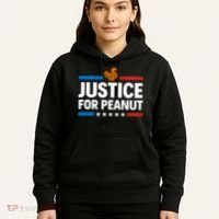 Justice For Peanut The Squirrel Hoodie thumb 5