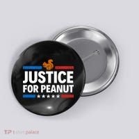 Justice For Peanut The Squirrel Button thumb 0